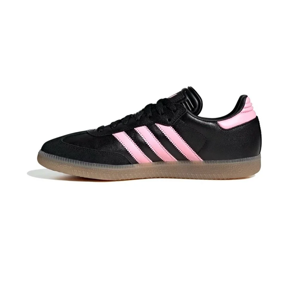 Adidas Samba Messi Shoes Black/Pink/Gum Men's Size 9.5 JP7845 NEW